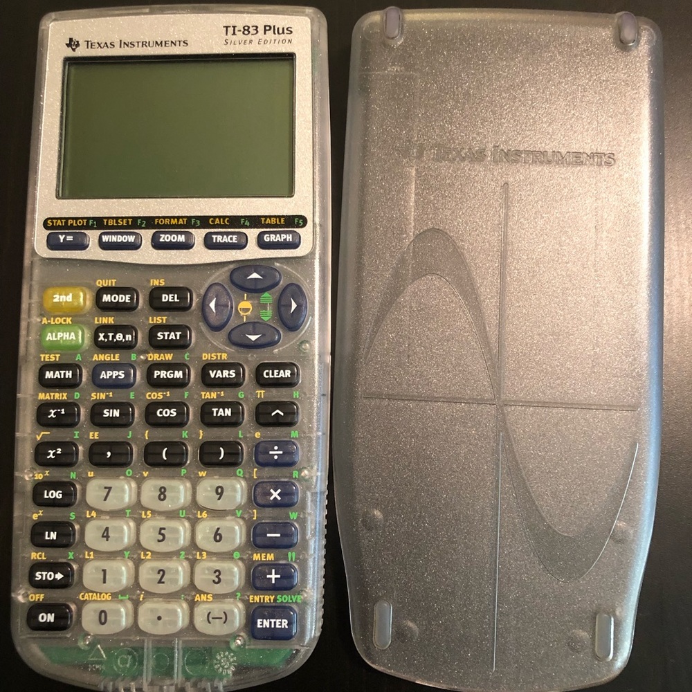 Texas Instruments TI-83 Plus Silver Edition Graphing Calculator!!